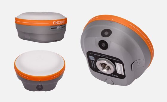 RTK GNSS Receiver with 1048 GNSS Channels Internal Radio 405-470 MHz UHF and Precision Static H: 3 mm + 0.1 ppm