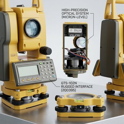 Total Stasiun Perbaikan Sistem Optik Lensa Dalam Pembersihan Layanan Restorasi optik untuk instrumen survei